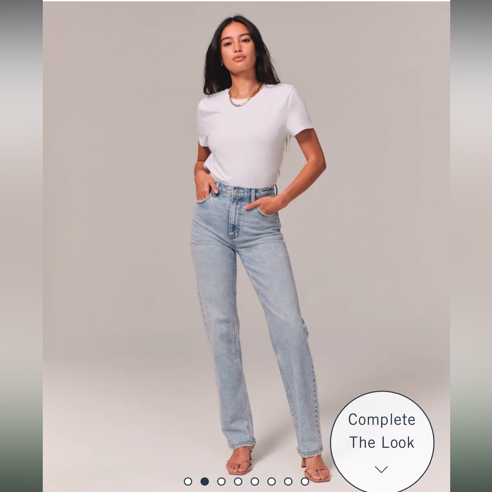 The 90s Straight Ultra High Rise Jeans